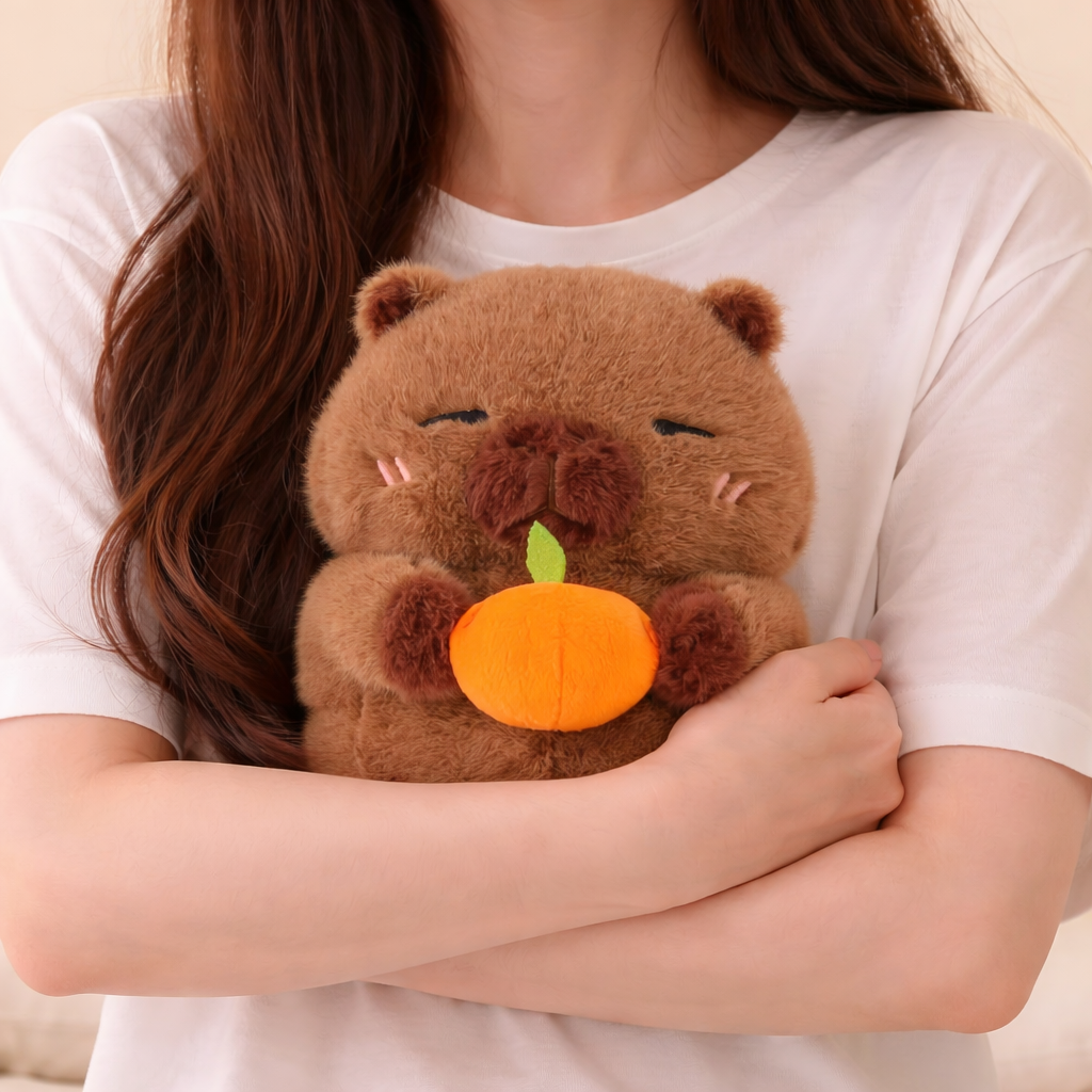 Capybara with Persimmon Plush