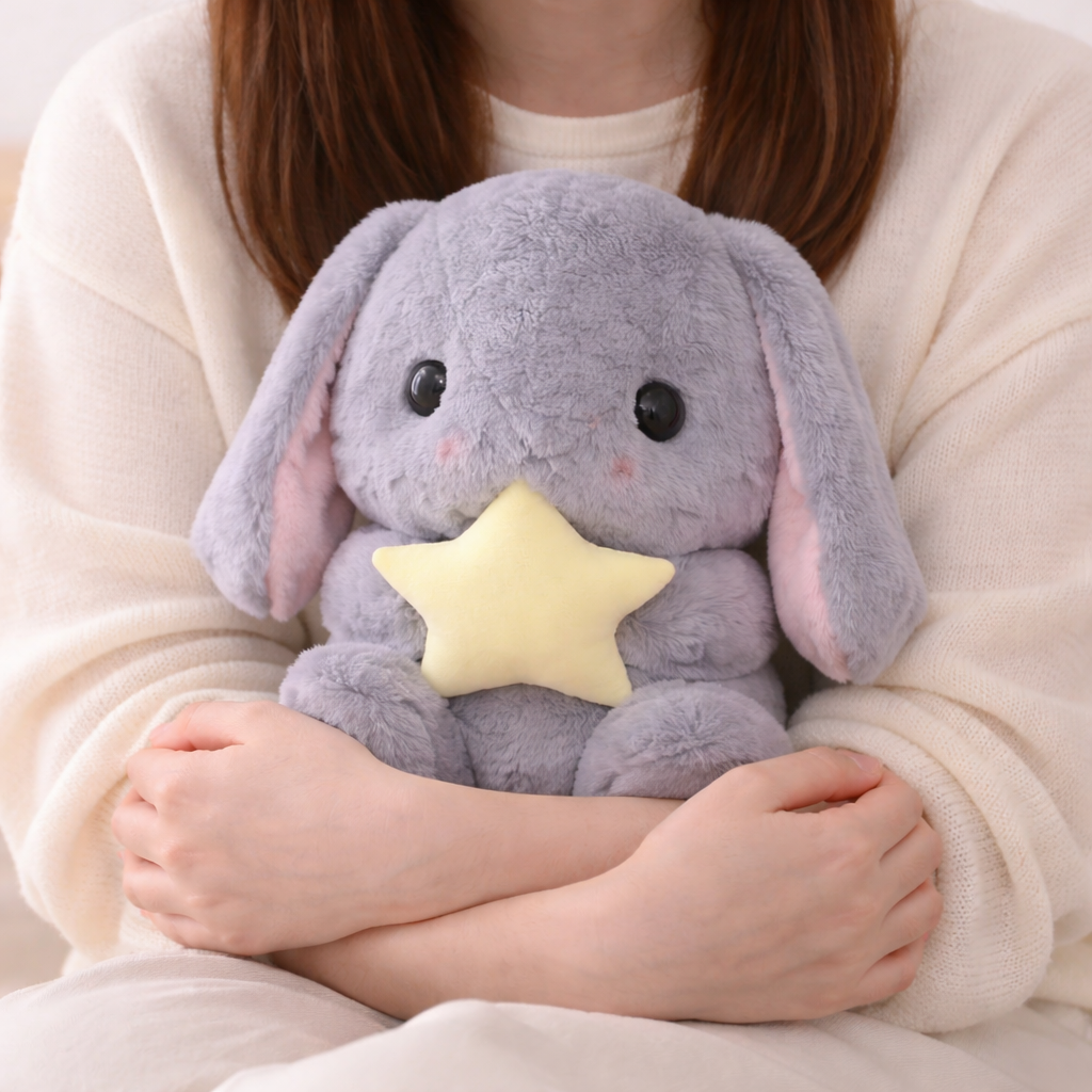 Bunny Grey Color with Star