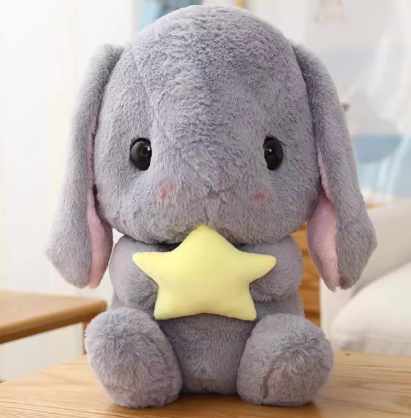 Bunny Grey Color with Star