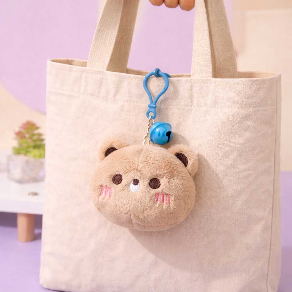 Bear Bell Keychain