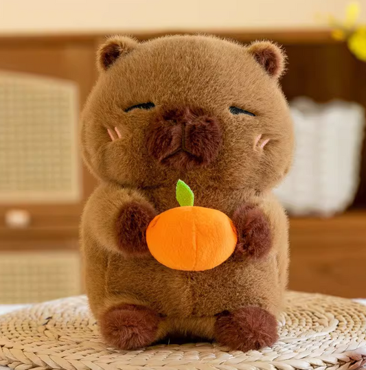 Capybara with Persimmon Plush