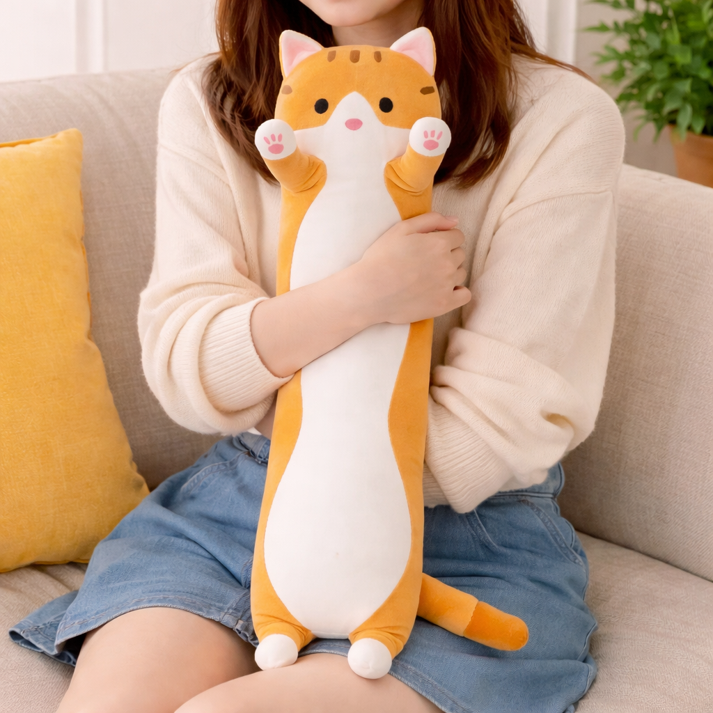 Long Cat Plushie - 3 colors