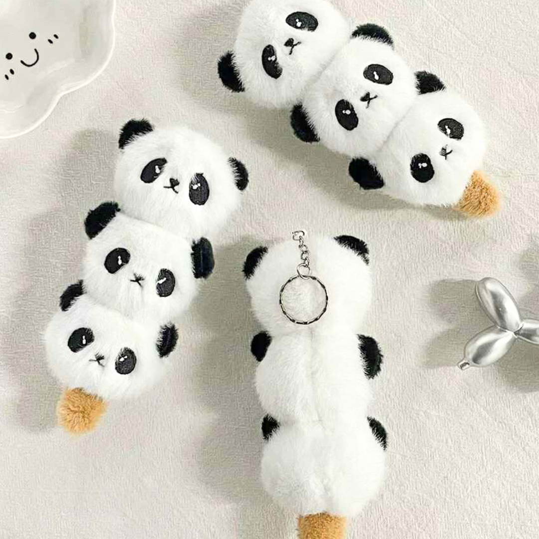 Panda Plush Keychian